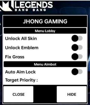 Jhong gaming injector features